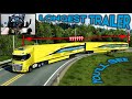 Longest Truck Trailer in the World - Euro Truck Simulator 2 - Logitech G29 Setup   Handbrake