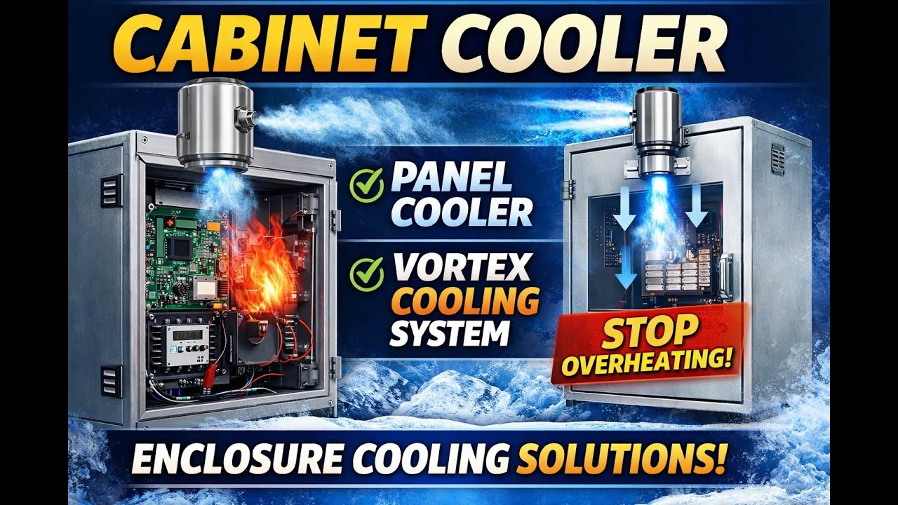 Vortex Cooling Panel Cabinet Cooler | Panel Cooler & Vortex Cooling System for Electrical ...