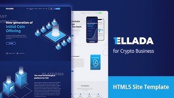 CryptoOne — Cryptocurrency ICO Landing Page HTML Template | Themeforest Website Templates and Themes