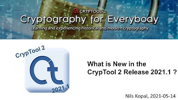 What is New in the CrypTool 2 Release 2021.1?