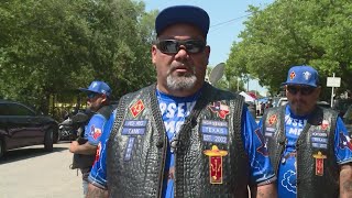 San Antonio motorcyclists ride to Uvalde memorial
