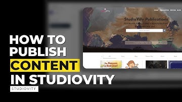 StudioVity: How to publish your content in StudioVit Publication