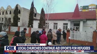 Ukraine refugee crisis: Bombings, food shortages hit Ukrainian neighborhoods, churches offer help