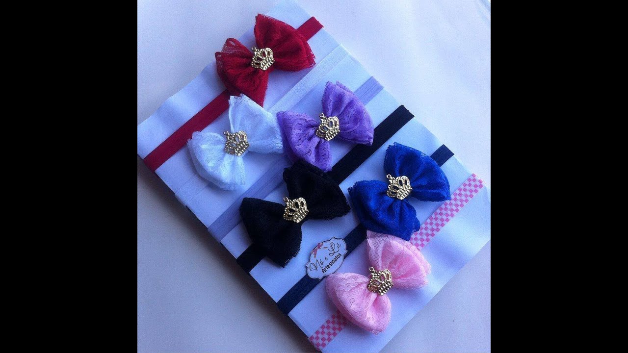 faça você mesma lacinho de renda