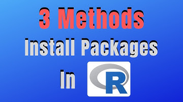 3 Methods to Install Packages In R - How to Install Packages in R?