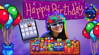 How Long Can We Go? Wickedys Birthday Memberthon!
Its my Birthday Celebration! Lets do a long stream!
I have a long list of silly meme speedruns I want to try out and a bunch of activities I want to do today. Be can make this stream last up to 8 hours, every 5 members adds 15 minutes on to the clock! Join me today, and lets have a fun time.
Commands:
!goals
!speedruns
!newmod
!poll
!join
STREAM SCHEDULE:
Fridays and Sundays at 11AM PST
CHAT RULES:
∘Keep it a PG-13 family-friendly
∘No self-promo or spamming
∘English only, please
∘Be excellent to each other and help each other out
∘Keep the convo light and friendly
∘Dad Jokes welcome
REGLAS DE CHARLA:
∘Manténgalo como apto para familias PG-13
∘Sin autopromoción ni spam
∘Solo en inglés, por favor
∘Sean excelentes unos con otros y ayúdense unos a otros
∘Mantenga la conversación ligera y amigable
∘Papá Bromas bienvenidas
قواعد الدردشة:
اجعله صديقًا للعائلة PG-13
∘ لا يوجد ترويج ذاتي أو بريد عشوائي
∘ الإنجليزية فقط من فضلك
∘ كن ممتازًا مع بعضكما البعض ومساعدة بعضكما البعض
∘ حافظ على كونفو خفيفًا وودودًا
نكت أبي أهلا وسهلا
CHAT-REGELN:
∘Halten Sie es als PG-13 familienfreundlich
∘Keine Eigenwerbung oder Spam
∘Bitte nur Englisch
∘Seien Sie exzellent zueinander und helfen Sie sich gegenseitig
∘Halten Sie die Convo leicht und freundlich
∘Papa Witze willkommen
RÈGLES DE CHAT :
∘ Gardez-le un PG-13 familial
∘Pas dauto-promo ou de spam
∘En anglais uniquement, sil vous plaît
∘Soyez excellents les uns envers les autres et entraidez-vous
∘ Gardez la conversation légère et amicale
∘Les blagues de papa sont les bienvenues
👉Click to Subscribe: https://www.youtube.com/c/wickedychickady?sub_confirmation=1
🐤Be one of my Chickadys and JOIN this channel to get access to perks:
https://www.youtube.com/channel/UC-PhFNesHQQUYE56H0TQMDQ/join
►Try Audible and get two FREE Audiobooks - https://amzn.to/3dCqYrc
►Get Stardew Valley from HumbleBundle - https://www.humblebundle.com/store/stardew-valley?partner=wickedy
►Get the Green Junimo Plushie - https://amzn.to/35Onezk
►Get the Stardew Valley Coffee Mug - https://amzn.to/34QAE0K
🌟Become a Power Up Rewards Member at GameStop! Start earning points on purchases, get exclusive, early access to game and console releases, a monthly $5 reward coupon, and more! - https://bit.ly/3D8A6S2
︻︻︻︻︻︻︻︻︻︻︻︻︻︻︻︻︻︻︻︻︻︻︻
💻MY GEAR:
Keyboard: Logitech G910 Orion Spark - https://amzn.to/32FU4CF
Mouse: Logitech G502 HERO - https://amzn.to/3gJE4Vo
Headphones: Audio-Technica ATH-M50x - https://amzn.to/2EAPMoi
Microphone: Shure SM57 - https://amzn.to/3fUGC2y
Webcam: Logitech HD Pro C900 - https://amzn.to/324r4Ez
Recording: Elgato HD60 S - https://amzn.to/31PDzDx
More at: https://www.wickedychickady.com/setup/
︼︼︼︼︼︼︼︼︼︼︼︼︼︼︼︼︼︼︼︼︼︼︼
Purchases made through some links may provide some compensation to WickedyChickady
👋Follow me on my Socially Awkward Media:
🐤TWITTER: https://twitter.com/WickedyChickady
📸INSTAGRAM: https://www.instagram.com/wickedychickady
🤖REDDIT: https://www.reddit.com/user/wickedychickady
📌PINTEREST: https://www.pinterest.com/Wickedychickady/
#stardewvalley #wickedy How Long Can We Go? Wickedys Birthday Memberthon!