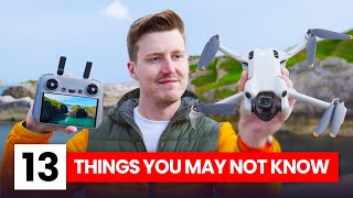 DJI MINI 4 PRO | 13 Things You May Not Know \& Hidden Features!!