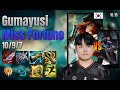 Gumayusi Adc Miss Fortune vs Caitlyn lol KR solo rank Full Game 16.10 | 구마유시 미스 포츈 vs 케이틀린