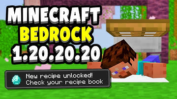 HUGE JAVA PARITY ADDED! Minecraft Bedrock Edition 1.20.20.20 Beta/Preview