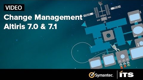 Change Management Altiris 7.0 & 7.1