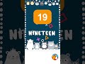 19 | Learn Number 19 | Kids Learning Shorts#kidubidu #kidslearning #abclearning #shorts #viralreels