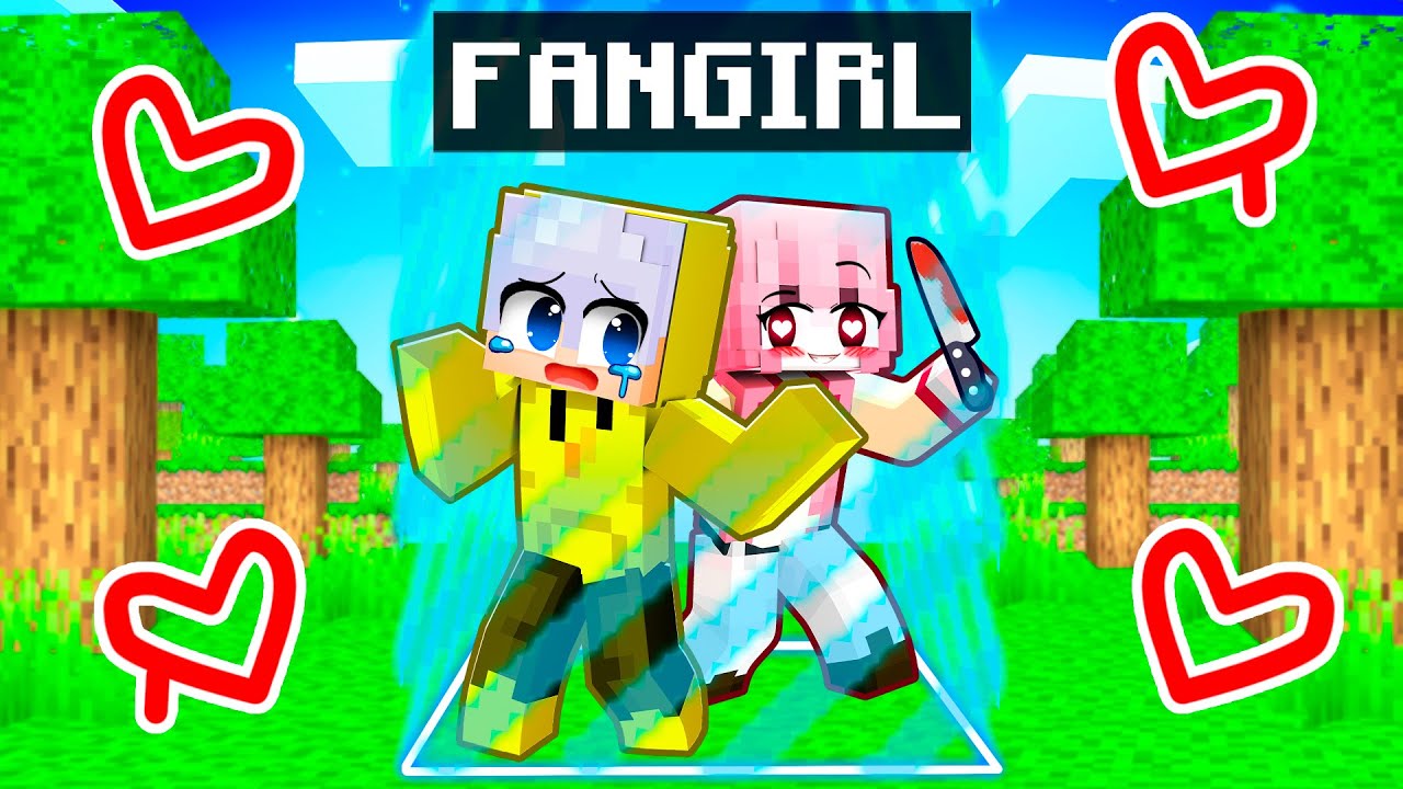 ENCERRADO en UN BLOQUE con mi FAN LOCA!