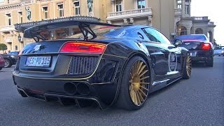 Audi R8 PD GT850 Prior Design - Lovely Downshifts & Acceleration Sounds!