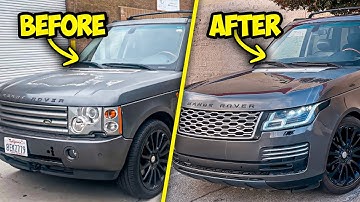 Make old RANGE ROVER look NEW! - Body Kit Review - 2005 (L322) updated to 2018 (L405)