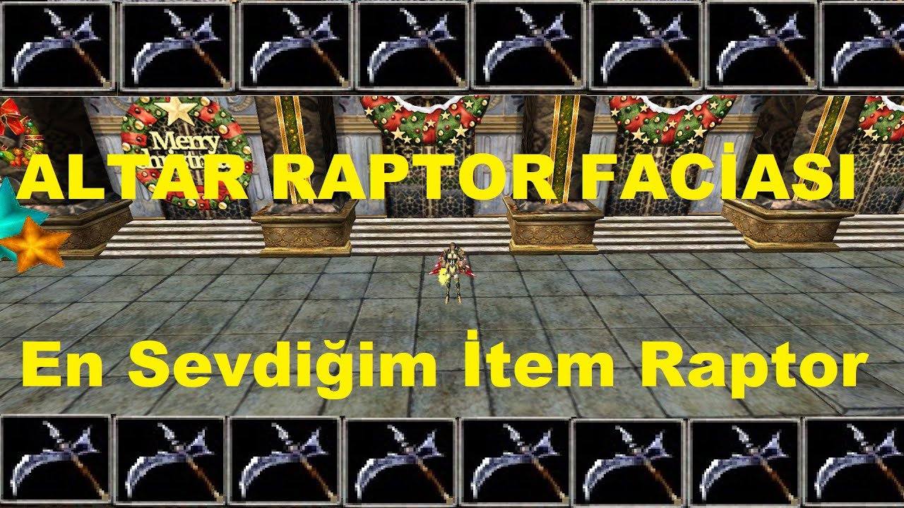 Knight Online Raptor Faciası Altar | Efsane Para Katlama | Benzeri Yok ...