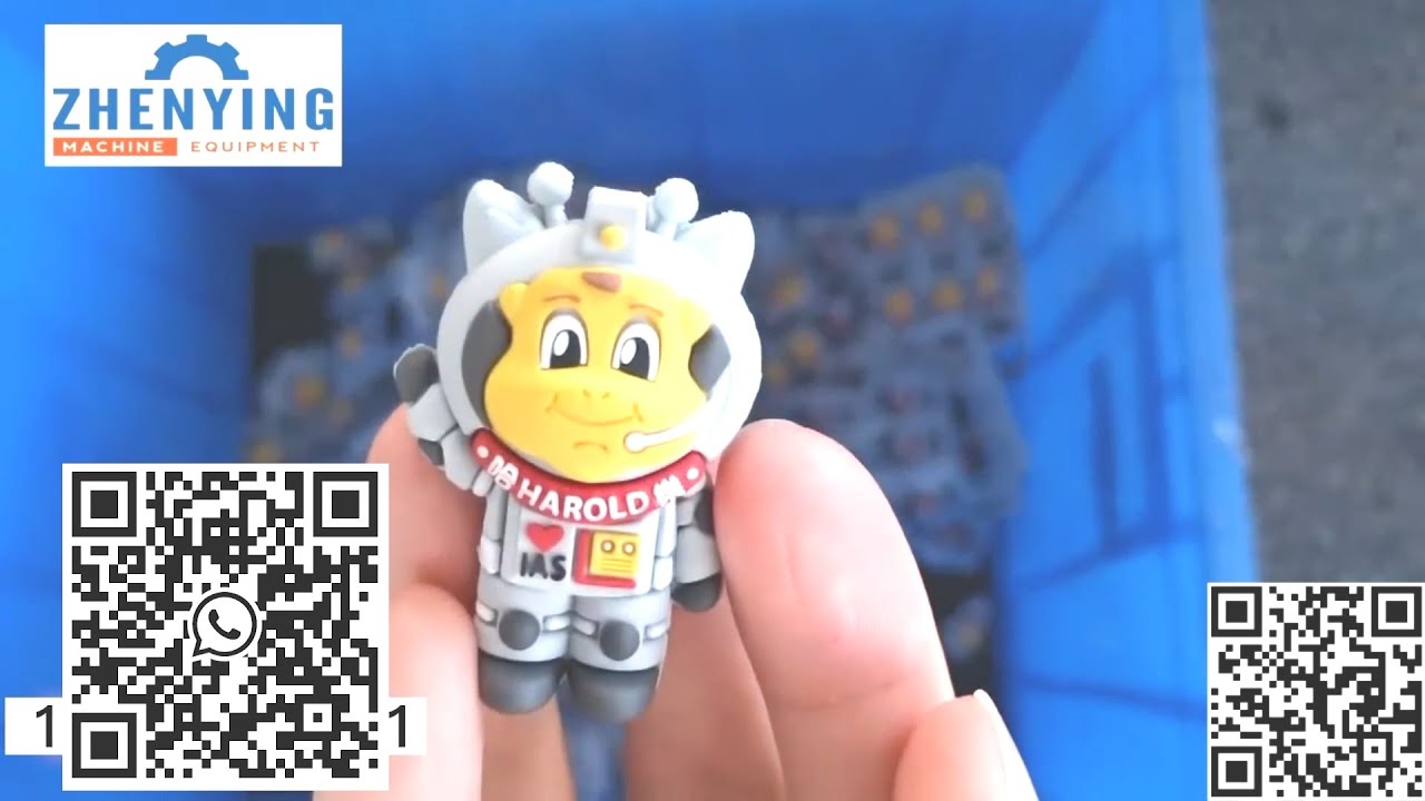 You Really Know How to Produce These 3D Colorful PVC Toys???