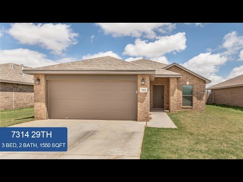 7314 29th St, Lubbock, TX home video tour