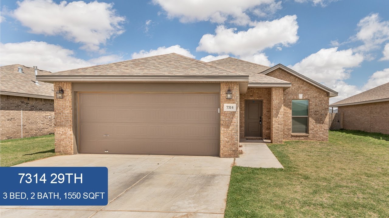 Home For Sale 7314 29th St, Lubbock, TX 79407 YouTube