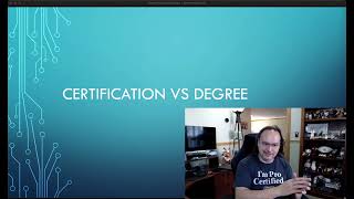 Cert vs Degree
