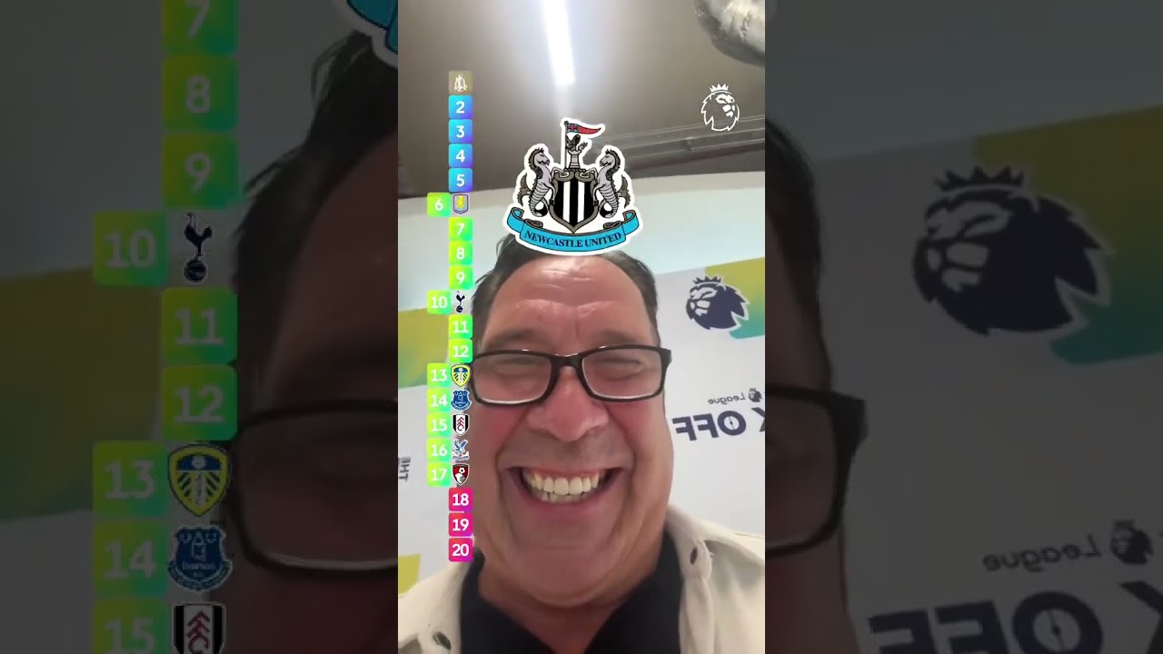David Seaman's PL Predictions ‼️