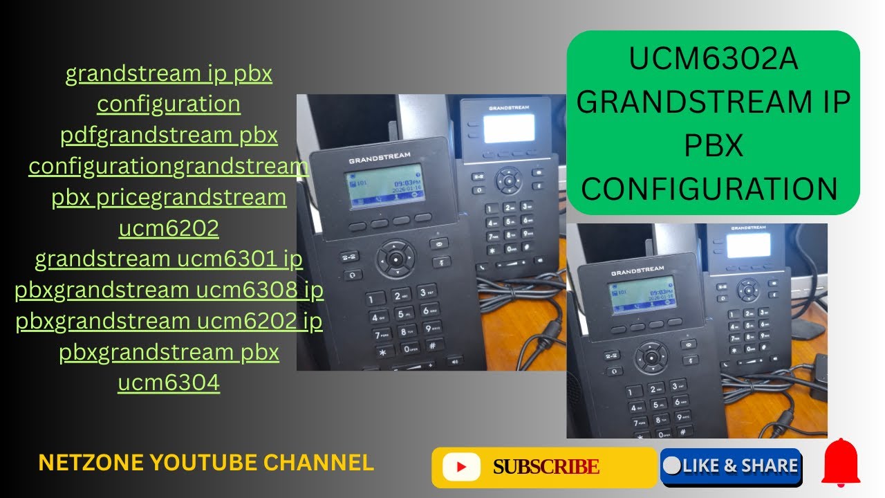 Grandstream PBX 6302A Internet Connectivity Setup Tutorial