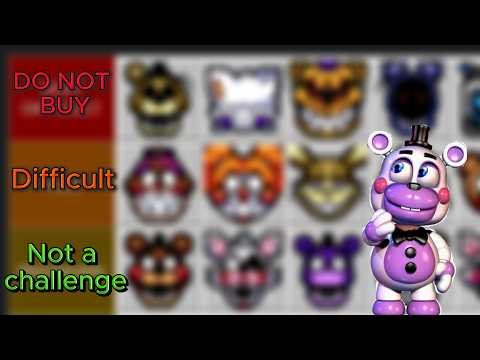 The Ultimate Frickbear's 3 Animatronic Tier List
