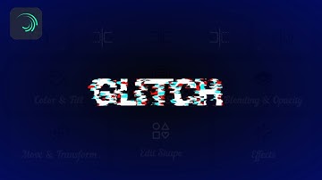 How To Make Super Glitch Text Animation on Alight Motion [TUTORIAL]
