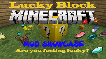 Minecraft Mod Showcase:Lucky blocks! (Test your luck!) (1.7.10)