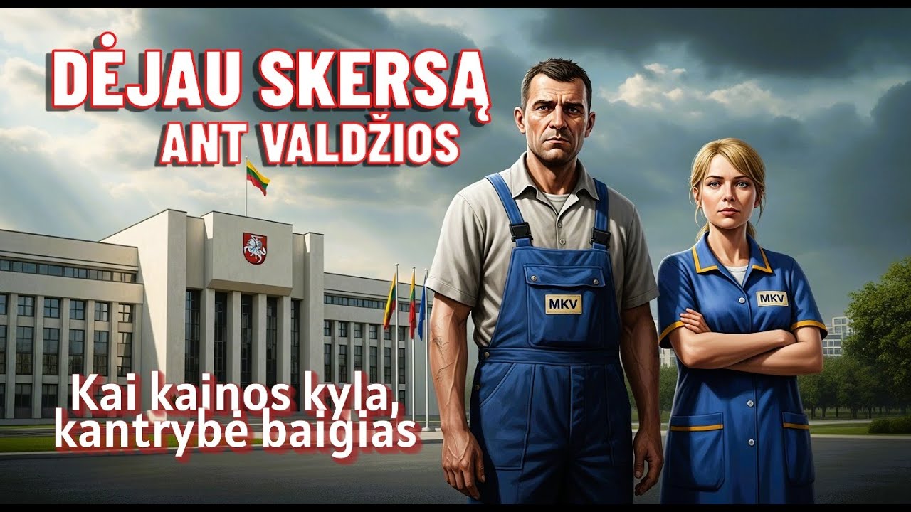 Dėjau skersą ant valdžios 💥 protesto daina apie mokesčius ir kainas