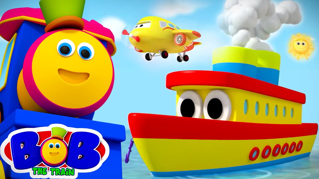 Transport Song  Vehicles for Transport  Preschool Learning Songs  Nursery Rhymes by Bob The Train