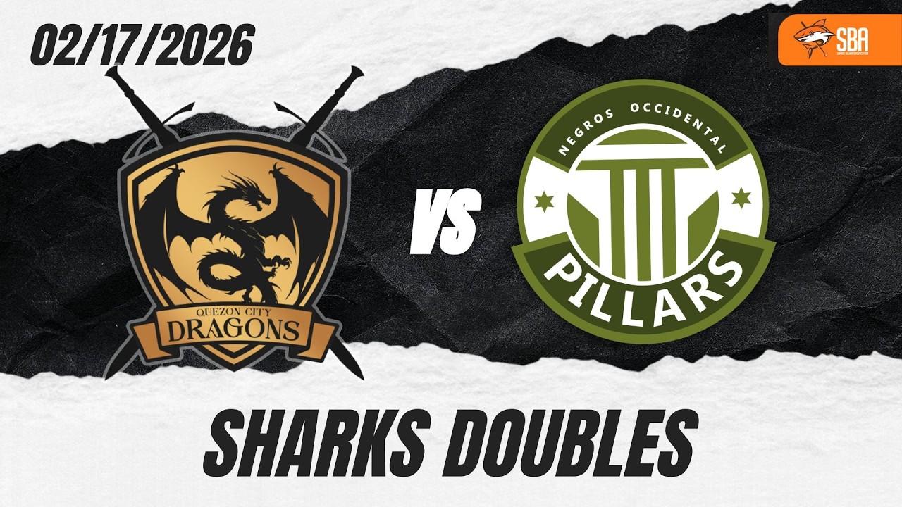 LIVE: QUEZON CITY DRAGONS vs. NEGROS OCCIDENTAL PILLARS | SBA SEASON 2 | February 17, 2026
