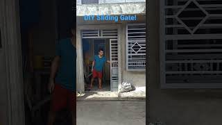 Diy Sliding Gate Lumina Rowhouse Renovation