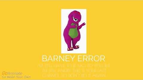 [reupload] Barney Error 4