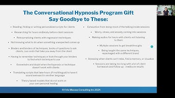 Learn Conversational Hypnosis (Goodbye Scripts, Techniques, $100 sessions)
