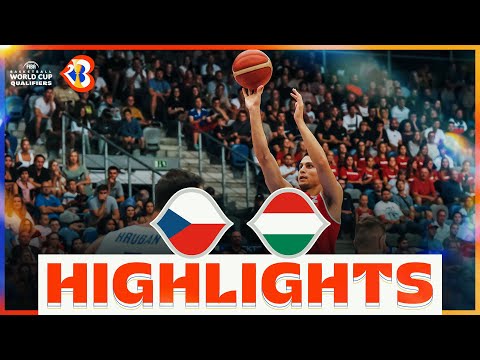🇨🇿 CZE - 🇭🇺 HUN | Basketball Highlights - #FIBAWC 2023 Qualifiers