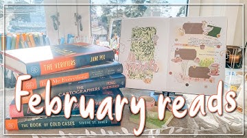 Books I read in February | Reading journal update ft. Book of the Month