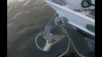 Rocna Anchor Test.  Anchor Video #85