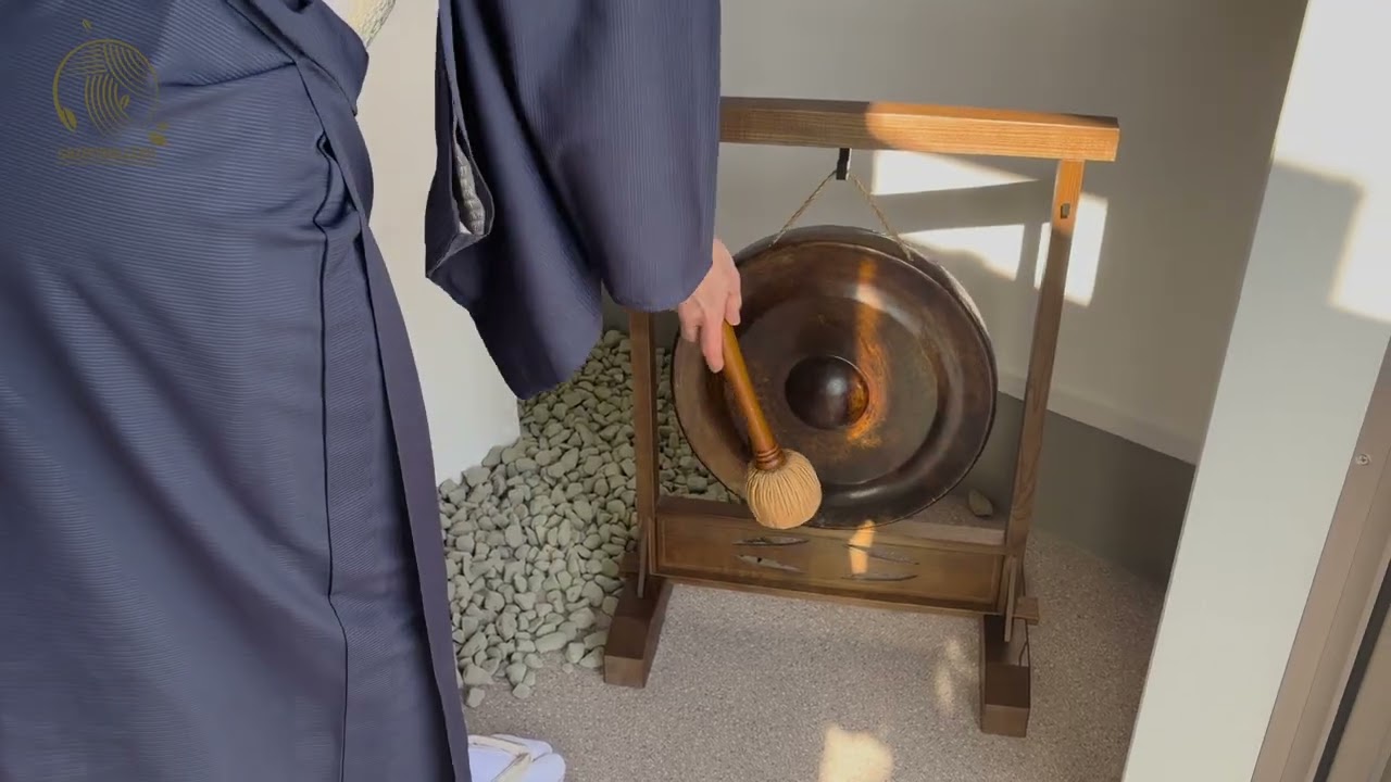 南蛮銅鑼 銅鑼枠桑色セット インテリア商品 ホームデコ - Sazen Tea