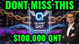 🚨$100K QNT The Trillion-Dollar Integration! Quant and Canton Launch Institutional Mass Adoption!