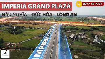 Tuyến phố thương mại đường 3/2 dự án Imperia Grand Plaza Đức Hòa Long An