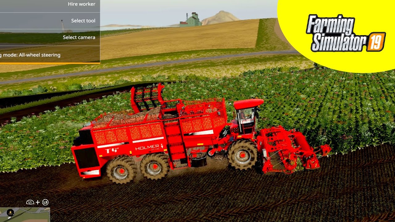 Farming Simulator 19 Harvesting Sugar Beets YouTube