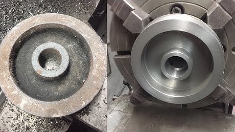 How to make gear part of lathe machine #technology #machinelearning #trending #hardwork