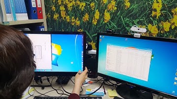 듀얼모니터사용하기
