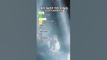Thumbnail of Flashback 2020! Impossible song challenge
