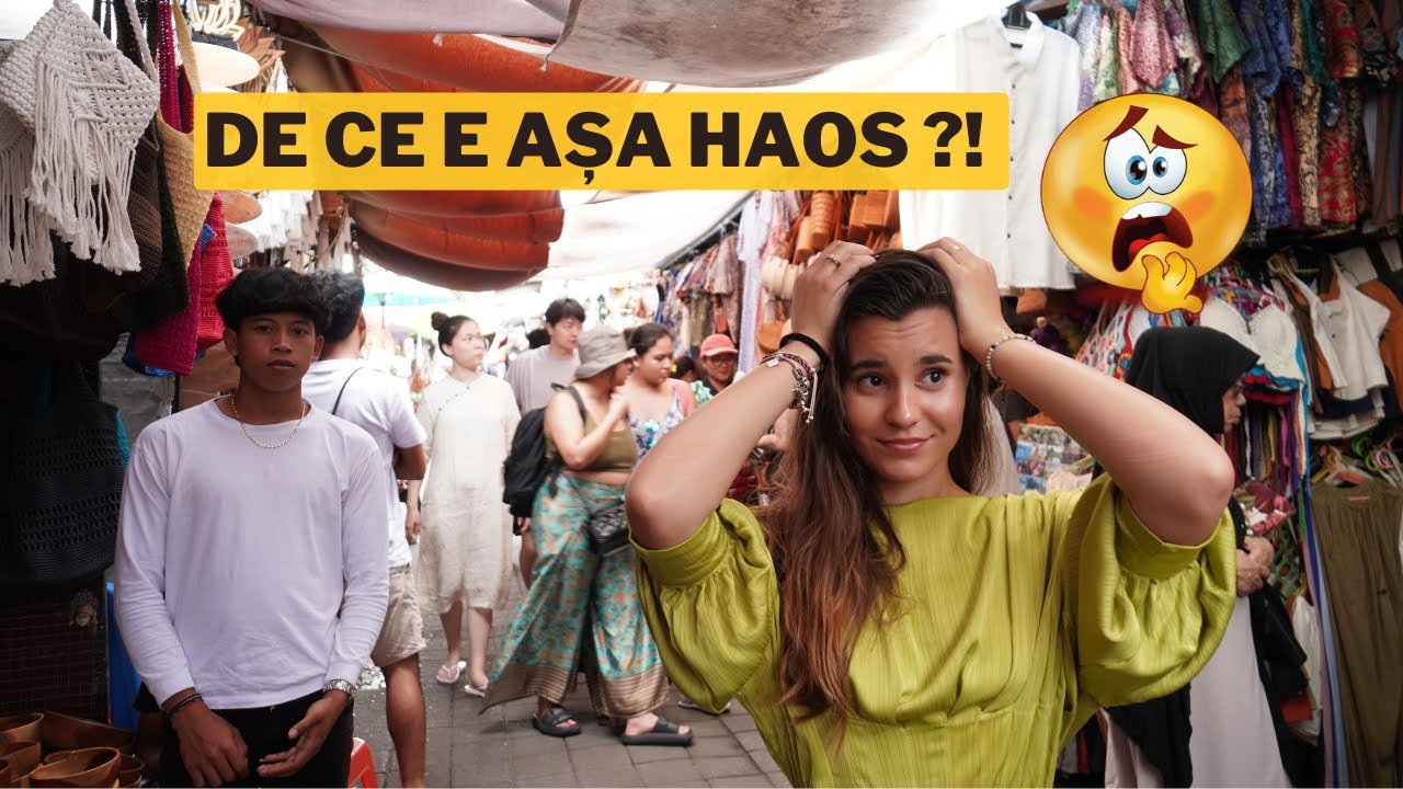 CEL MAI HAOTIC și AGLOMERAT LOC DIN BALI | O zi la pas prin 