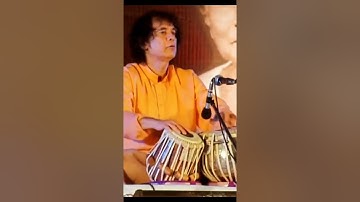 Ustad Zakir Hussain Tabla Solo Snippet 🙏 #icmtabla #tabla #tablasolo #shorts #viral