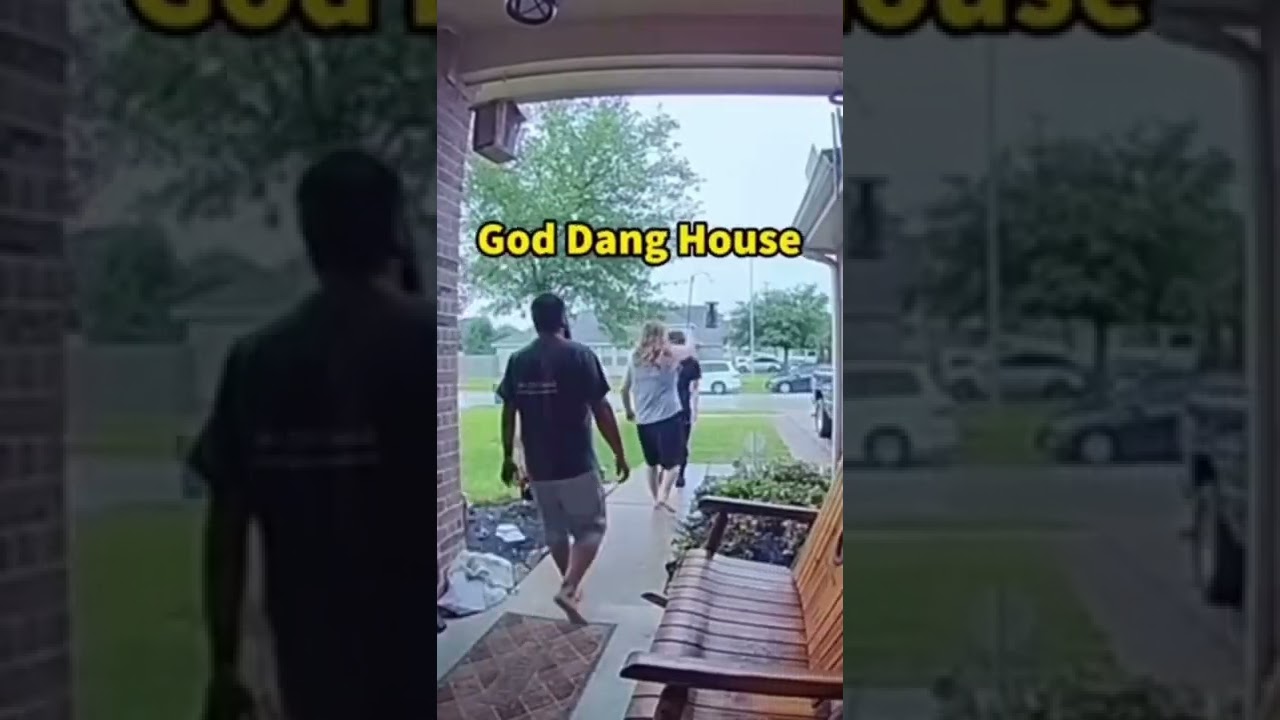 Bully chases kid to hit friends house what happenes next is shocking ...