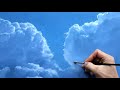 How to paint clouds - what you must do to produce a highly realistic cloud painting