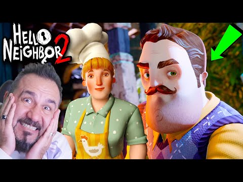 HELLO NEIGHBOR 2 KAZIM USTA NİYE KIZDI? PASTACI ABLA PEŞİMİZDE! HELLO NEIGHBOR 2 OYNUYORUZ 4. bölüm