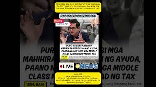 SEN AQUINO: MIDDLE CLASS, NAIIWAN SA TULONG? EH SILA NAMAN TALAGA ISA SA MAY PINAKAMALAKING AMBAG